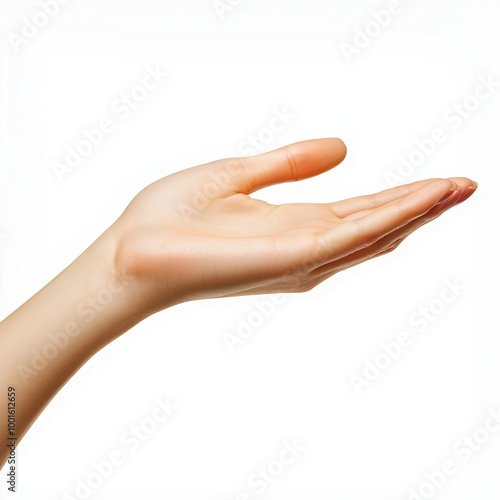 Womens Hand Isolated
