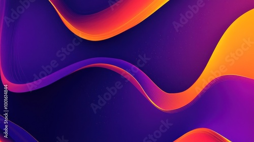 Abstract Wave Background Design