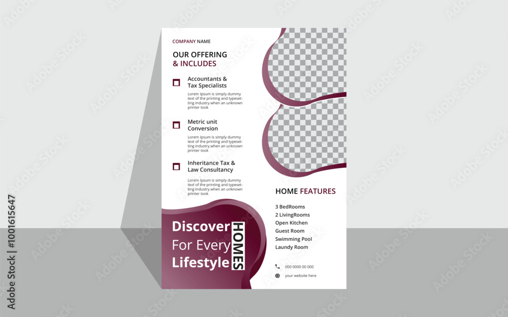 Creative modern Real estate flyer.a4 size design. Simple design, creative and clean flyer template. Horizontal mockup. Nice layout, For professional business. Creative modern Real estate flyer.a4 size design. Simple design, creative and clean flyer template. Horizontal mockup. Nice layout, For professional business.