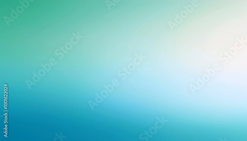 Abstract Blue and Green Gradient Background