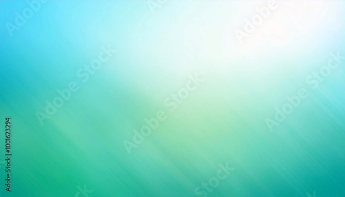 Abstract Blurred Teal and Blue Background