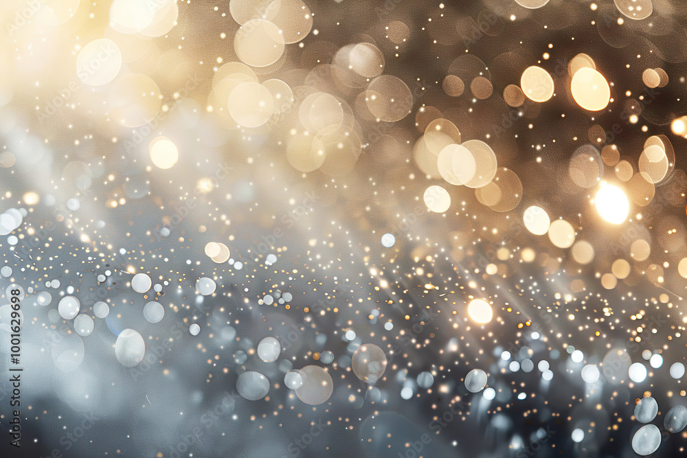 A blurry image of snowflakes falling on a surface., A blurry image of snowflakes falling on a surface.,
