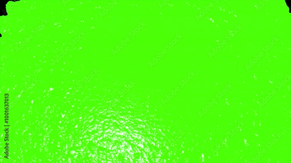 drop of green liquid falling on the ground and splashing 3d rendering ...