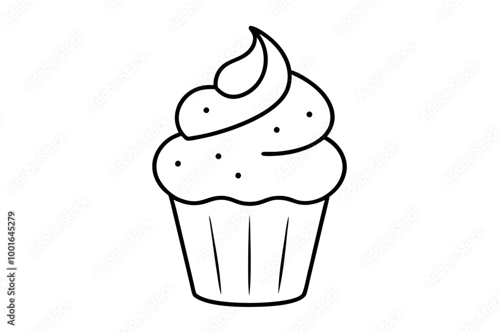 Sweet Simplicity Vector Cupcake Illustration for Modern Design Lovers
Sweet Simplicity Vector Cupcake Illustration for Modern Design Lovers