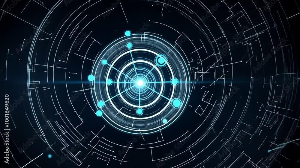 Tech, Data, Shapes, Black, Background, Abstract, Motion, Graphics, Animation Tech, Data, Shapes, Black, Background, Abstract, Motion, Graphics, Animation