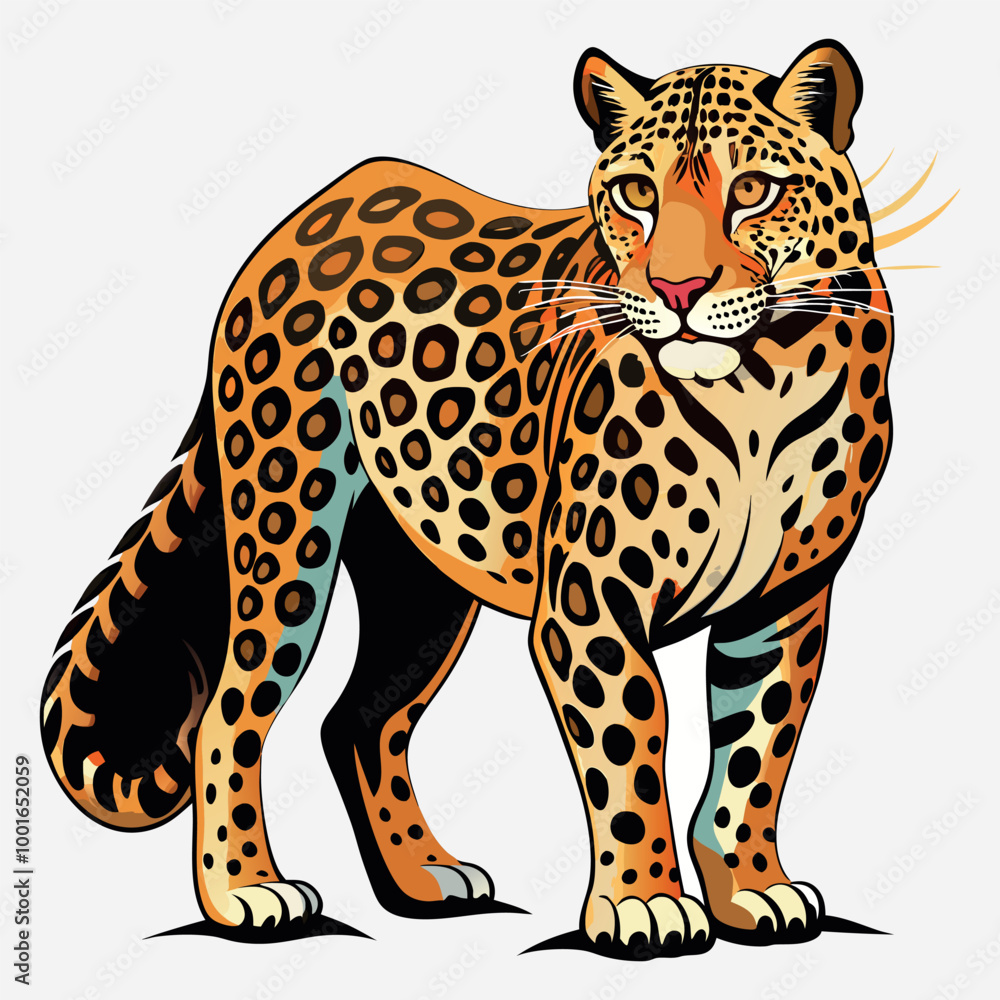 Leopard vector image illustration and artwork Leopard vector image illustration and artwork