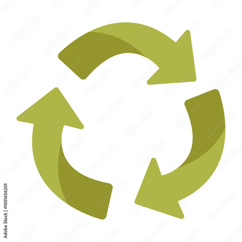 Recycling sign. Preservation of the environment. Vector illustration. Recycling sign. Preservation of the environment. Vector illustration.