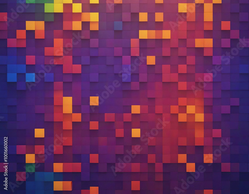 abstract background with squares