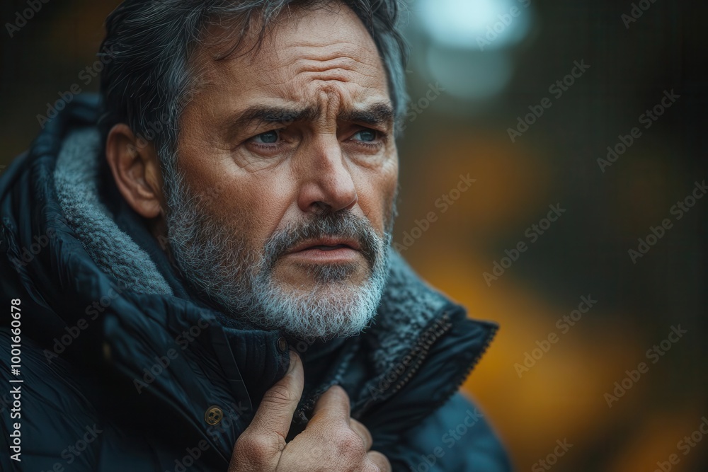a man grips his chest in distress a poignant expression of anguish on his face highlighting the seriousness of heart health a man grips his chest in distress a poignant expression of anguish on his face highlighting the seriousness of heart health