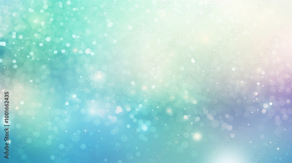 Abstract blurred background of pastel colors with gradient green and purple with round bokeh and lights with copy space, holiday backdrop for design greeting card Abstract blurred background of pastel colors with gradient green and purple with round bokeh and lights with copy space, holiday backdrop for design greeting card