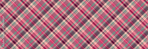 Workshop pattern tartan seamless, romance textile background fabric. Template texture plaid vector check in red and pastel colors.