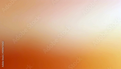 Abstract Orange and White Gradient Background