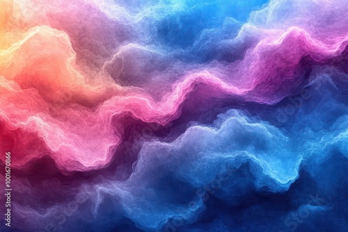 abstract pastel gradient background showcasing colorful watercolor waves and artistic designs in pink and blue tones perfect for creative projects