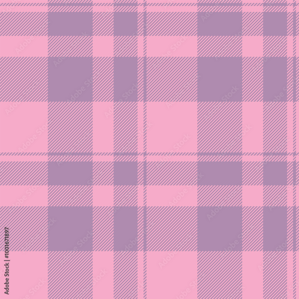 Pop check plaid texture, awesome fabric pattern tartan. Ethnicity seamless textile background vector in pink and pastel colors. Pop check plaid texture, awesome fabric pattern tartan. Ethnicity seamless textile background vector in pink and pastel colors.