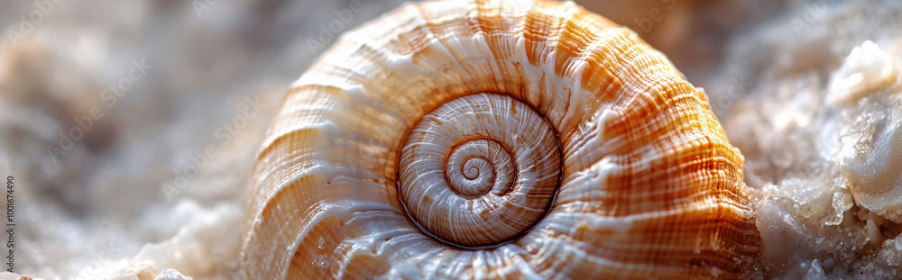 textured, spiral shells in natural hues textured, spiral shells in natural hues