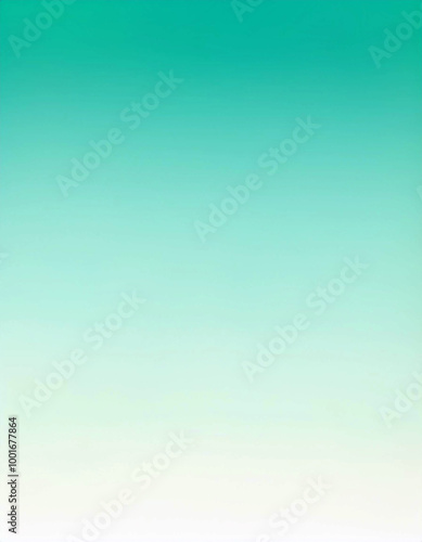 Abstract Teal and White Gradient Background