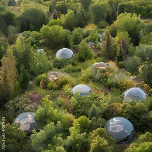 view of course Future green city restored world 