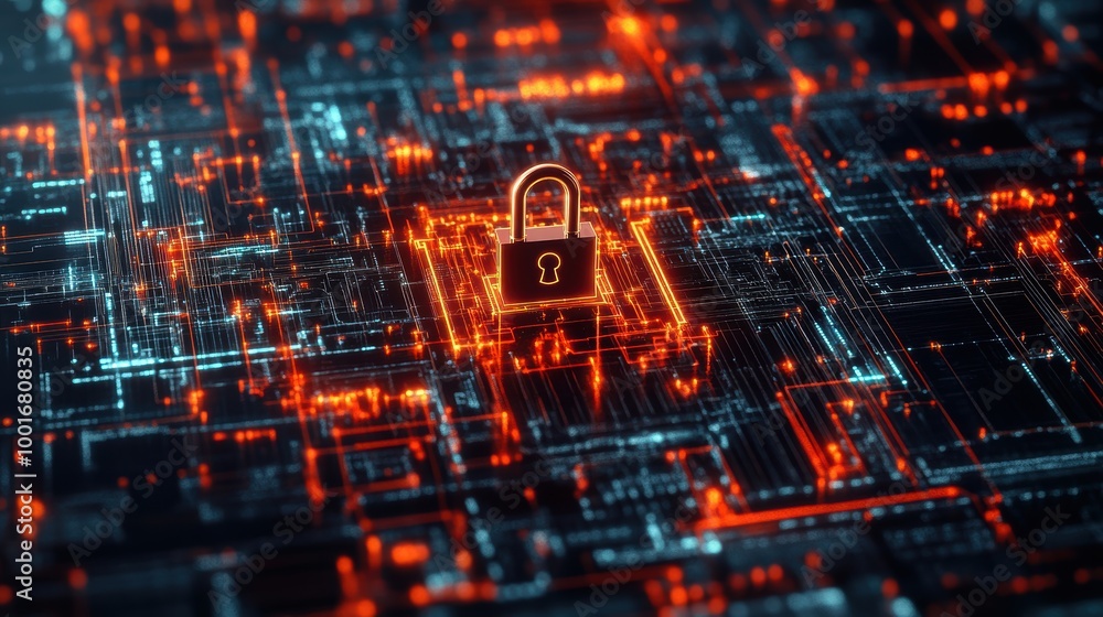 Digital Background with Interconnected Circuits and Lock Digital Background with Interconnected Circuits and Lock