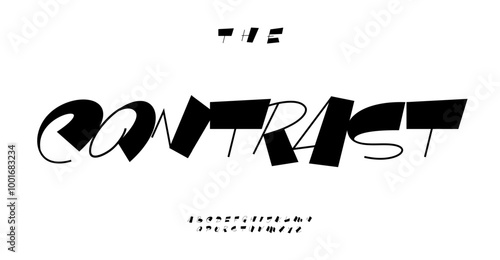 Handwritten brush script, high contrast letters, fresh modern font for youthful typographic designs, logo and headlines. Handdrawn calligraphy, teen slant didot style alphabet. Cool vector typeset