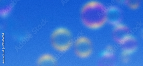 Wallpaper Mural blurred texture of bubbles with noises Torontodigital.ca