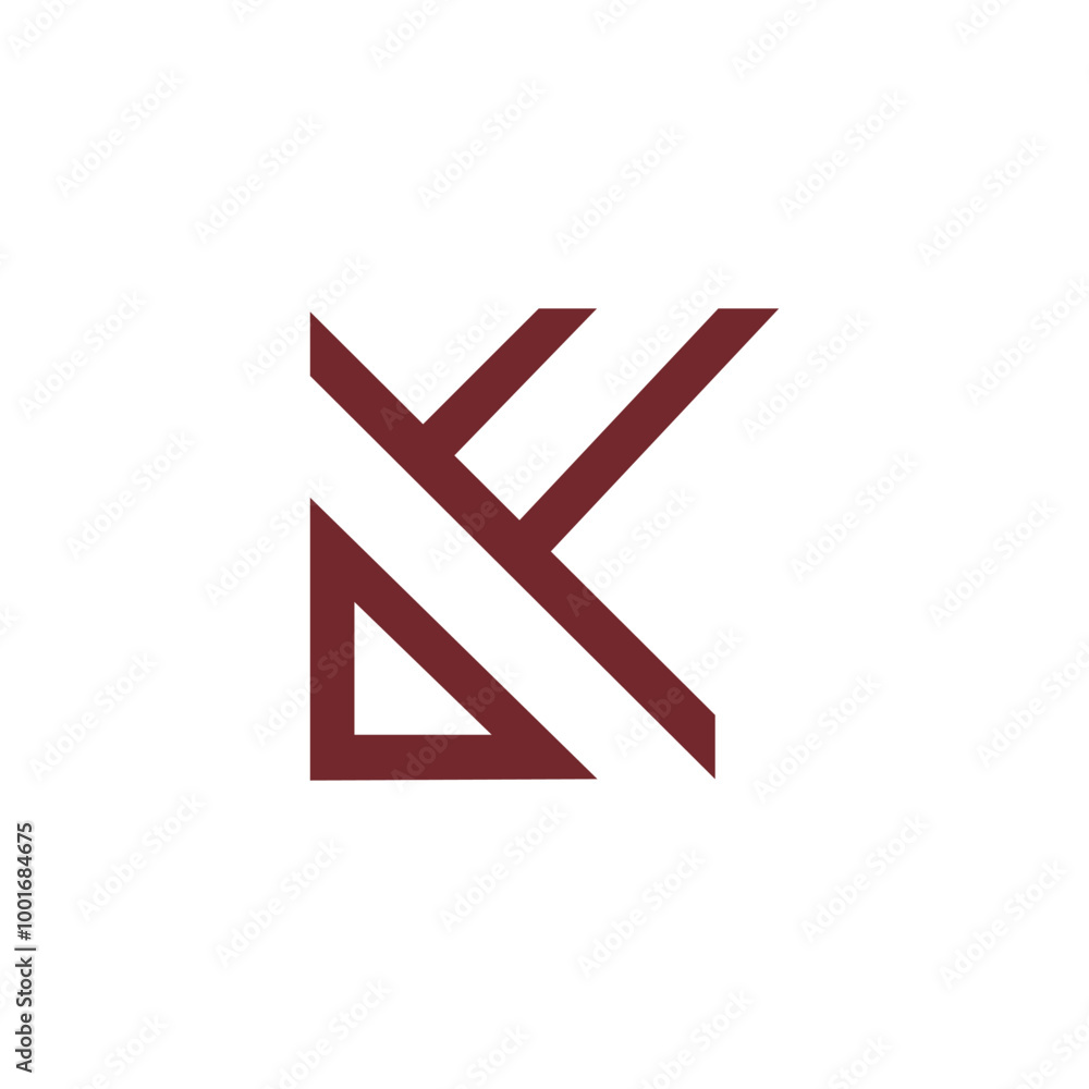 K logo with modern creative idea concept design K logo with modern creative idea concept design