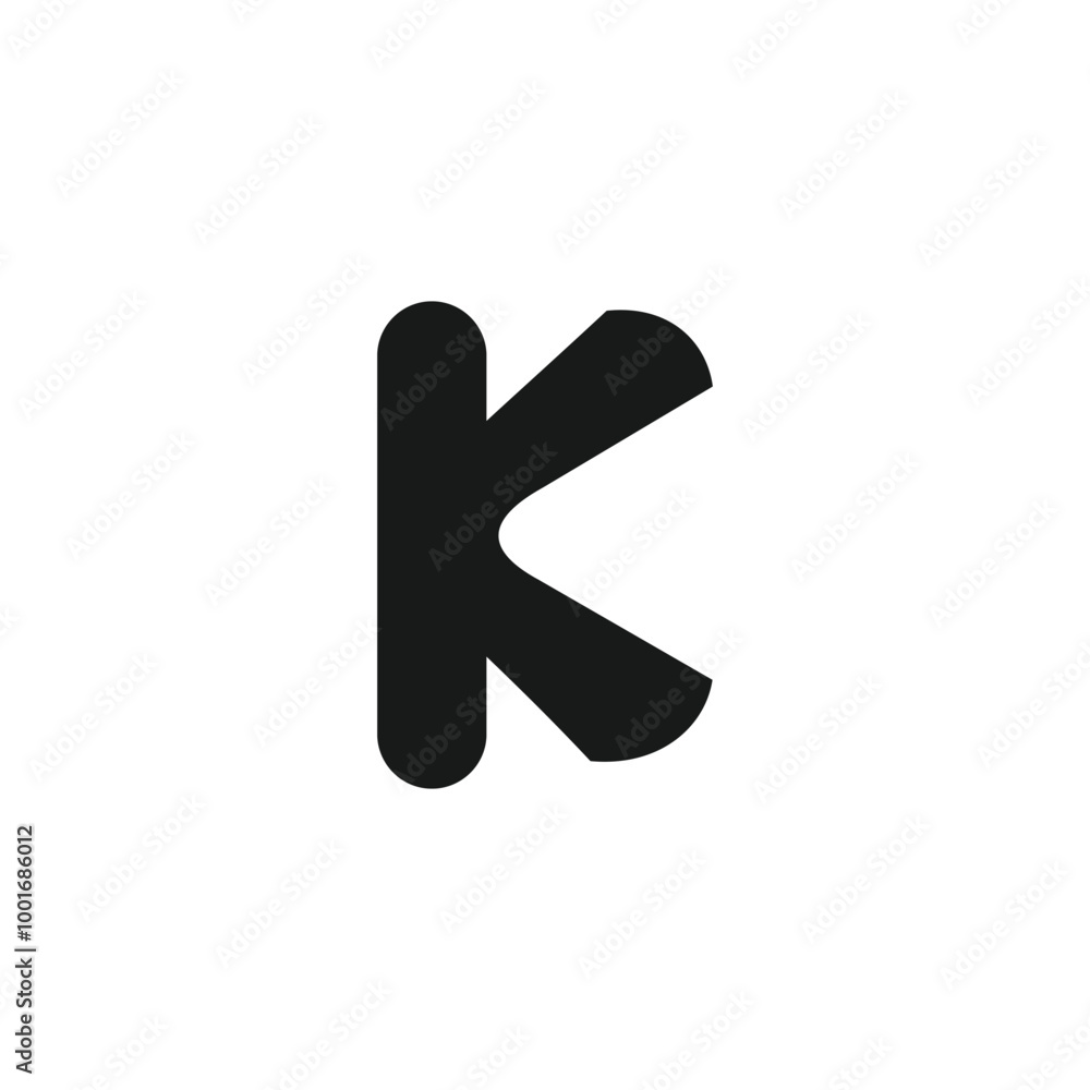 K logo with modern creative idea concept design K logo with modern creative idea concept design
