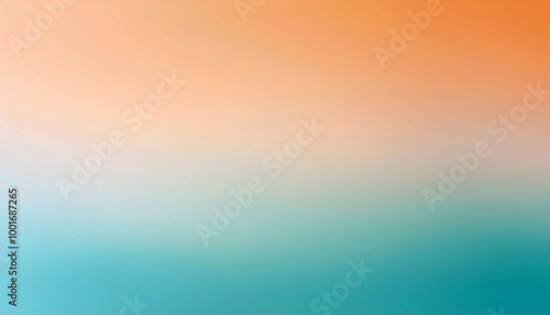 Abstract Gradient Background in Orange, White, and Blue