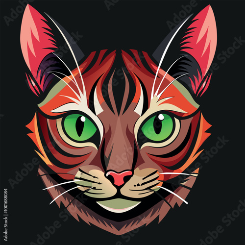 cat vector image illustration and artwork
