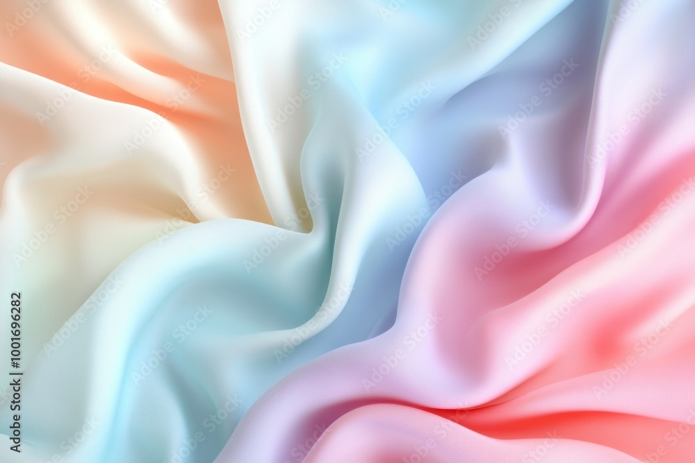 Obraz premium Soft Gradient Fabric Texture with Gentle Flow