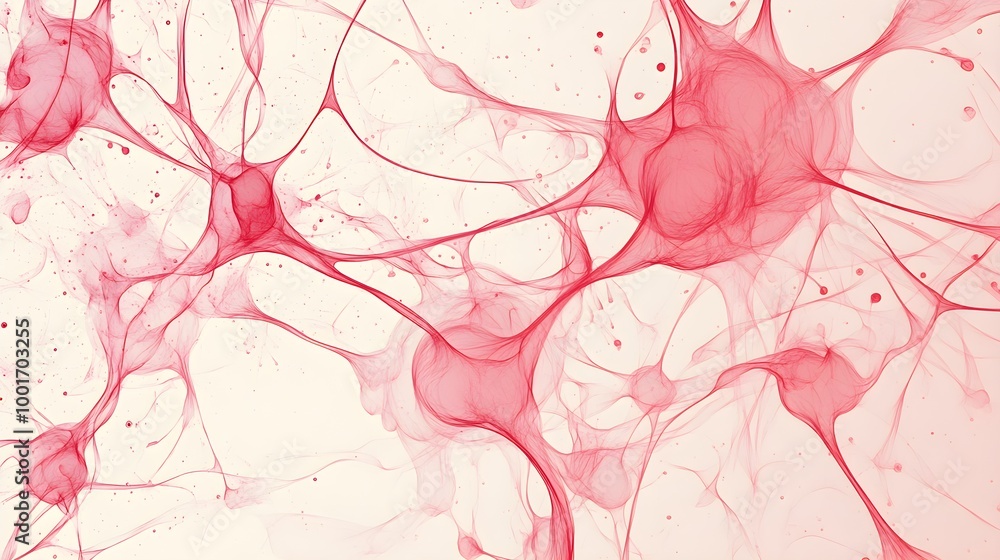 A close-up view of interconnected neural patterns on a light solid color background, showcasing intricate designs that evoke thoughts of brain activity A close-up view of interconnected neural patterns on a light solid color background, showcasing intricate designs that evoke thoughts of brain activity