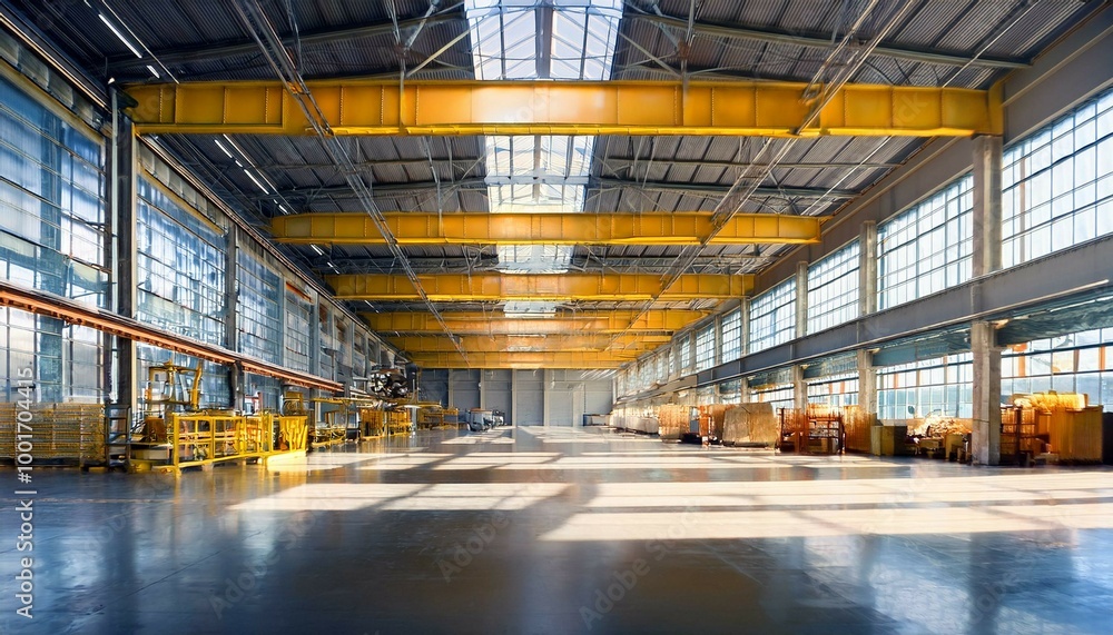 interior of a factory interior of a factory