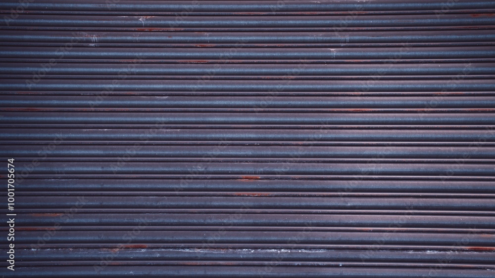 Fototapeta premium Old Weathered Roll Gates Industry
