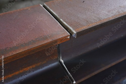 Bevel angle for weld seam. With the help of angle or height depends on the strength of welding objects, as required by standards.