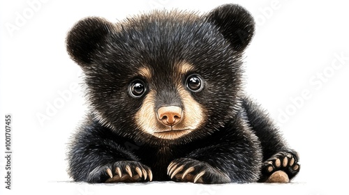 brown bear cub