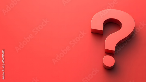 White Question Mark on Bright Yellow Background - Concept of Curiosity and Inquiry