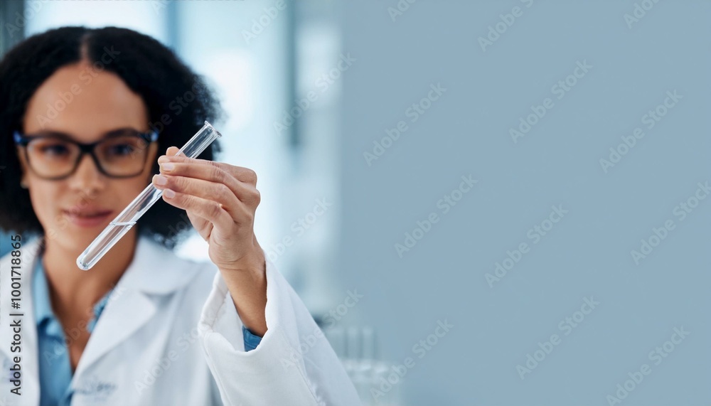 Glass vial, pipette and woman scientist in laboratory for medical study, research or experiment. Test tube, dropper and professional female person with chemical liquid for pharmaceutical innovation. Glass vial, pipette and woman scientist in laboratory for medical study, research or experiment. Test tube, dropper and professional female person with chemical liquid for pharmaceutical innovation.