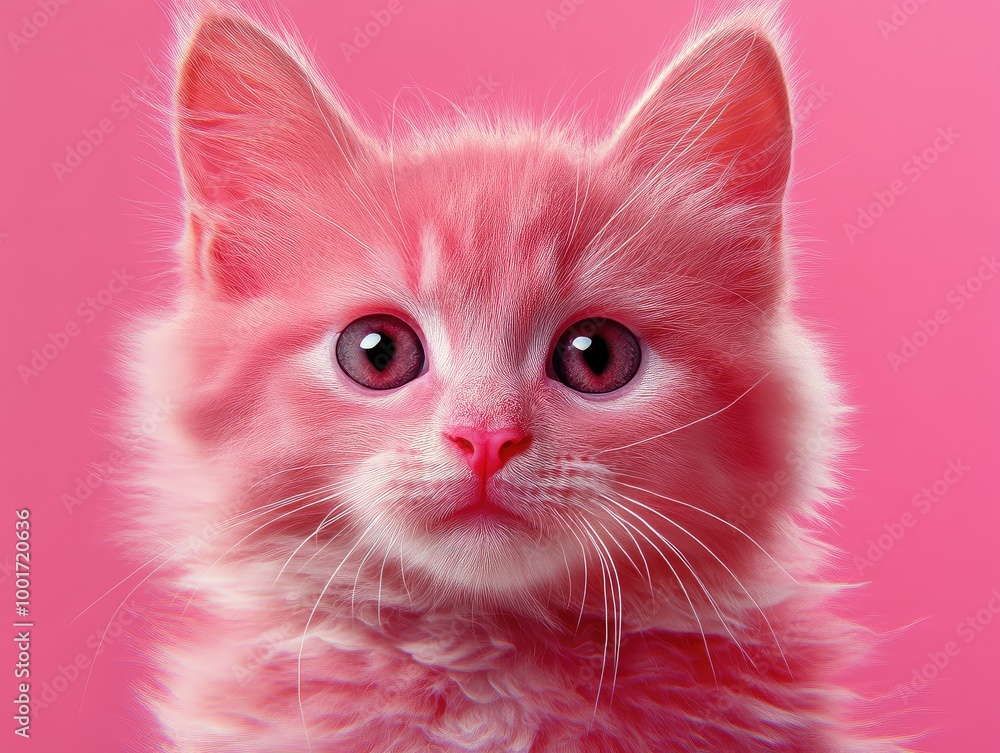 red kitten with pink bow red kitten with pink bow