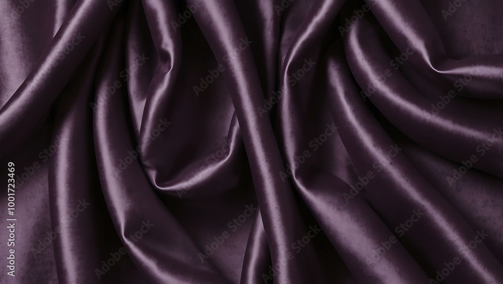 Purple silk drapery. Purple silk drapery.