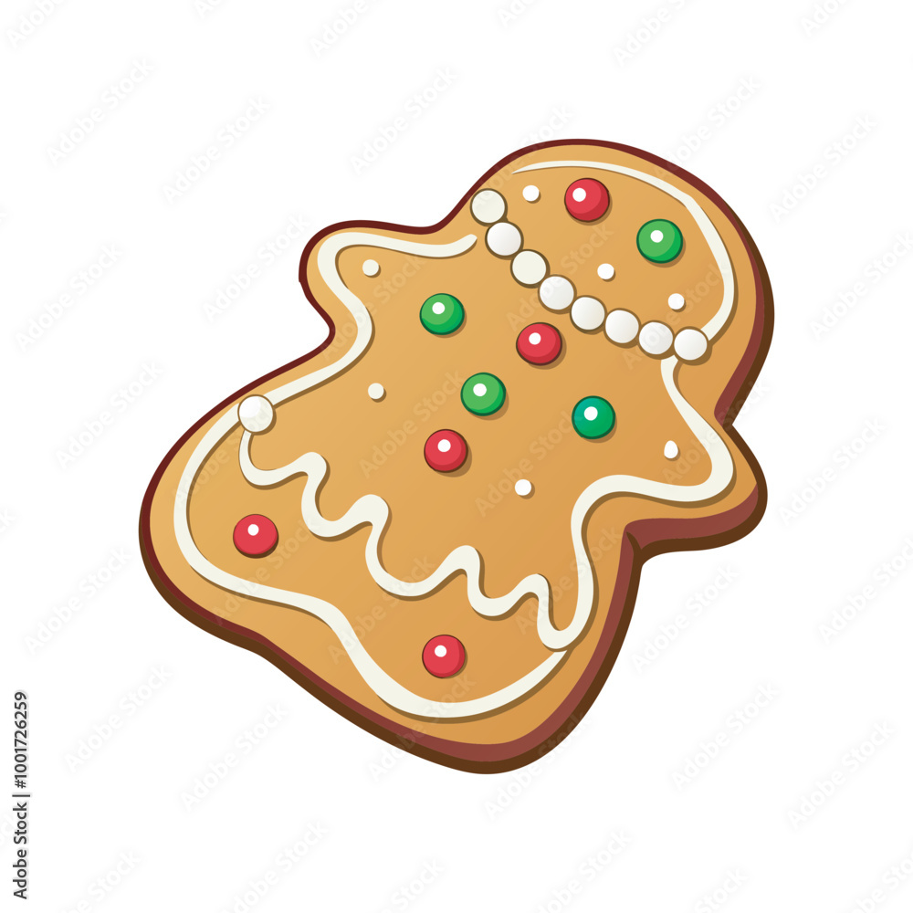 Christmas Cookie Vector clip art Illustration file . Christmas Cookie Vector clip art Illustration file .