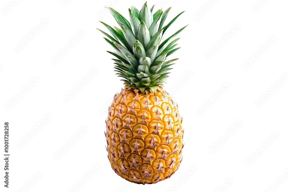 Pineapple Isolated on Transparent Background Pineapple Isolated on Transparent Background