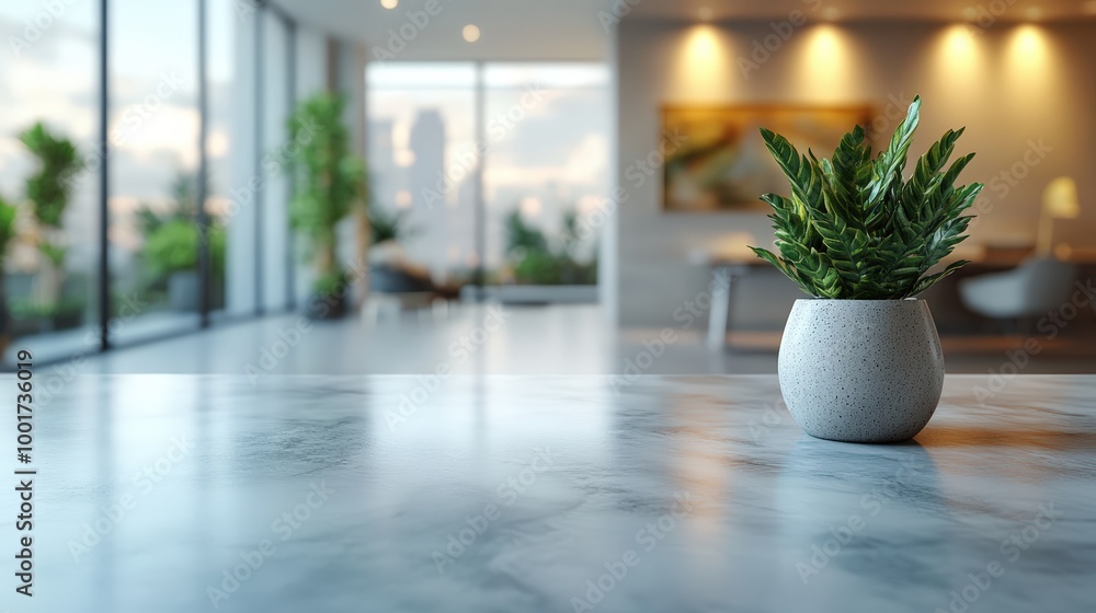 Empty desk space over blurred office or meeting room background Product display Empty desk space over blurred office or meeting room background Product display