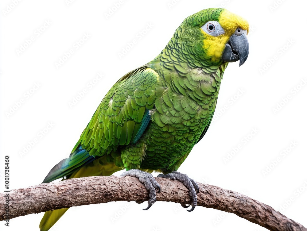 Naklejka premium blue and yellow macaw