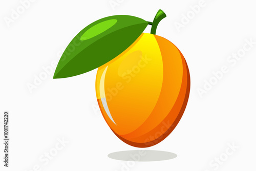 Mango Icon Illustration for Design
