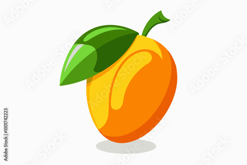 Mango Icon Illustration for Design
