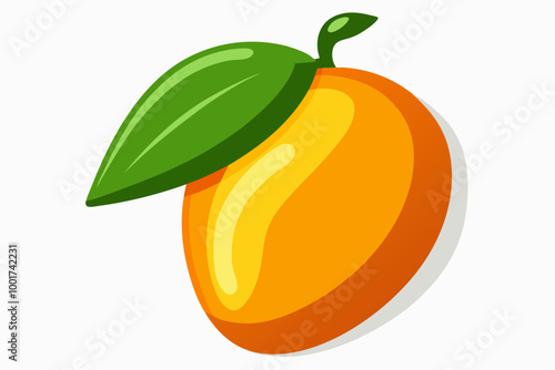 Mango Icon Illustration for Design
