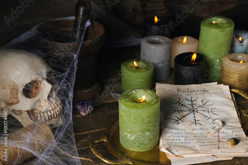 Witch's magic attributes wi...
