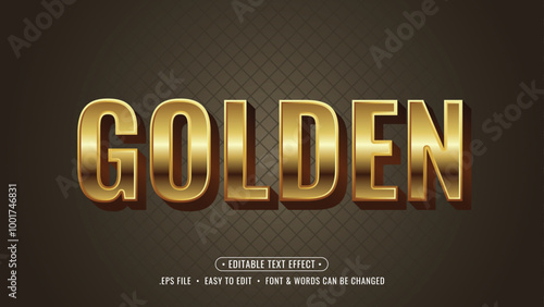 Golden text effect