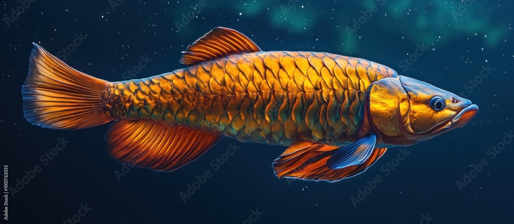 Golden Arowana Fish Golden Arowana Fish