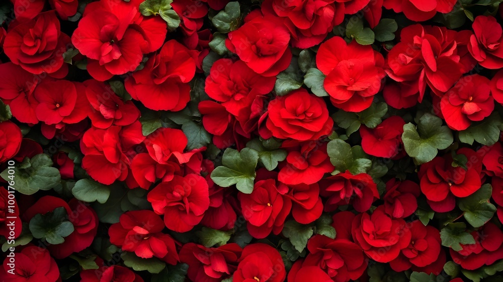 a large bunch of red flowers growing together a large bunch of red flowers growing together