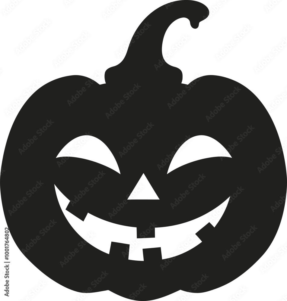 Halloween Pumpkin Flat Vector Icon Halloween Pumpkin Flat Vector Icon
